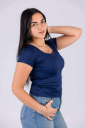 Short-sleeve top