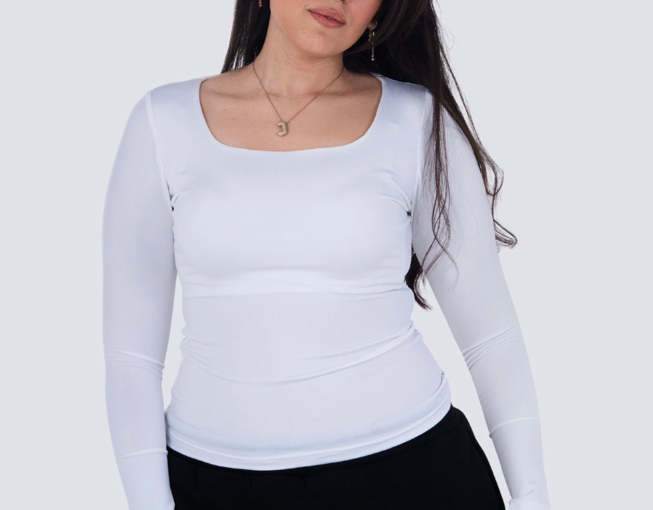 Long-sleeve top