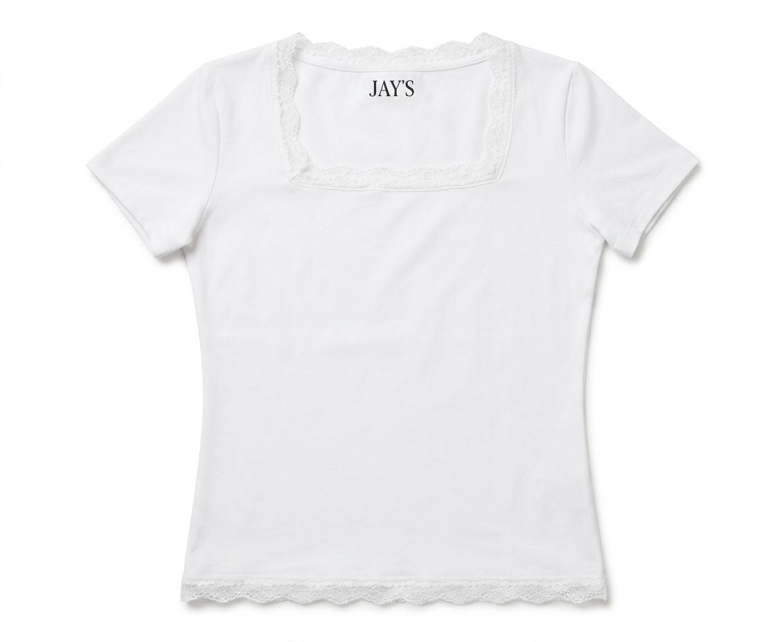 Sqaure Lace Top
